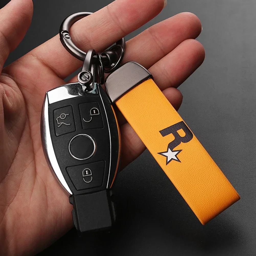 Rockstar Games Keychain