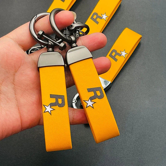 Rockstar Games Keychain