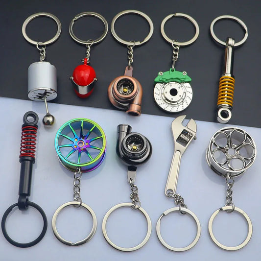 Creative Gear Head Keychain