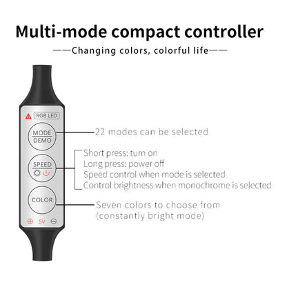 RGB LED Car Interior Strips