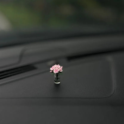 Cute Car Interior Decoration Mini Flowers