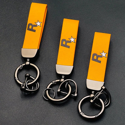 Rockstar Games Keychain