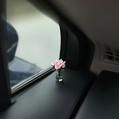 Cute Car Interior Decoration Mini Flowers